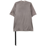 T-shirt a manica corta con nastro in grigio Rick owens drkshdw - donna 