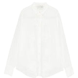 Camicia a maniche lunghe in bianco 