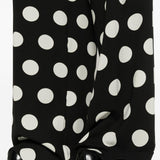 Pantaloni a pois in nero Junya watanabe - donna 