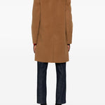 Cappotto con tasche in marrone Aspesi - uomo 