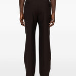 Pantaloni plissé  in marrone Caruso - uomo 