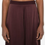 Gonna svasata con zip in marrone Forte forte - donna 