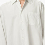 Camicia Above a righe in grigio Our Legacy  - uomo 