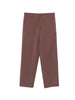 Pantaloni in lana alain in marrone Costumein - uomo