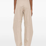 Pantaloni con cintura in beige Magda butrym - donna 