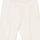 Pantaloni Vincent a gamba dritta con pieghe in bianco Costumein - uomo 