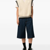 Gilet con scollo a v ami de coeur in beige Ami paris - unisex 