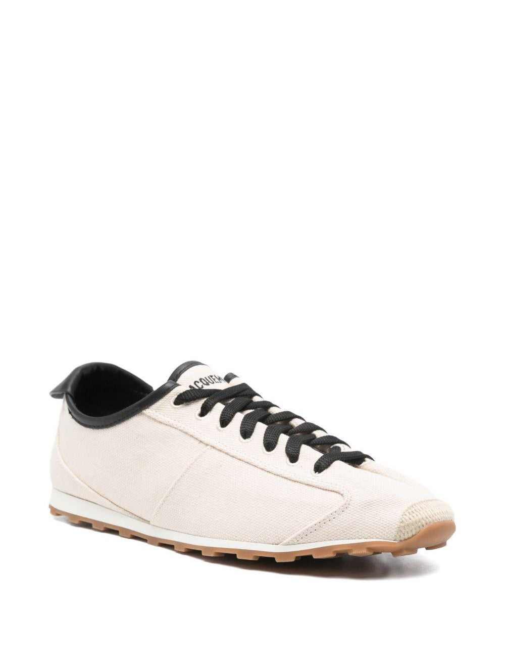 Sneakers in cotone biologico in beige Jacquemus - uomo 