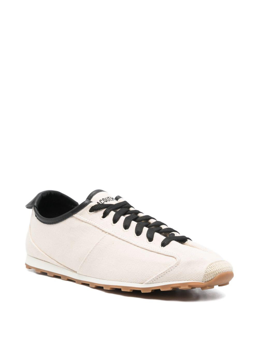 Sneakers in cotone biologico in beige Jacquemus - uomo 