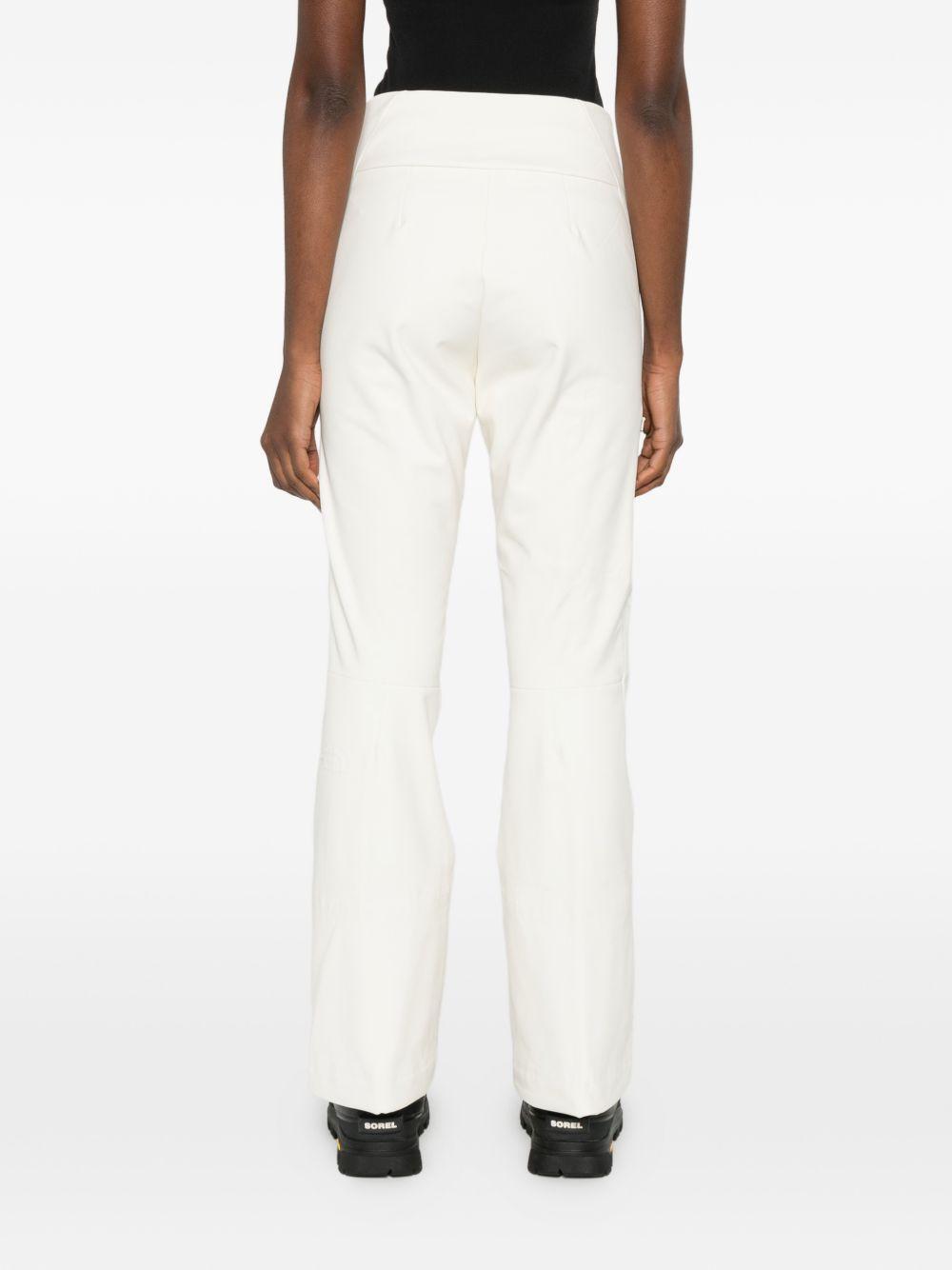 Pantaloni da sci a vita alta  in bianco The north face - donna 