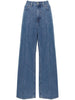 Jeans a gamba ampia in indaco Rick Owens - uomo