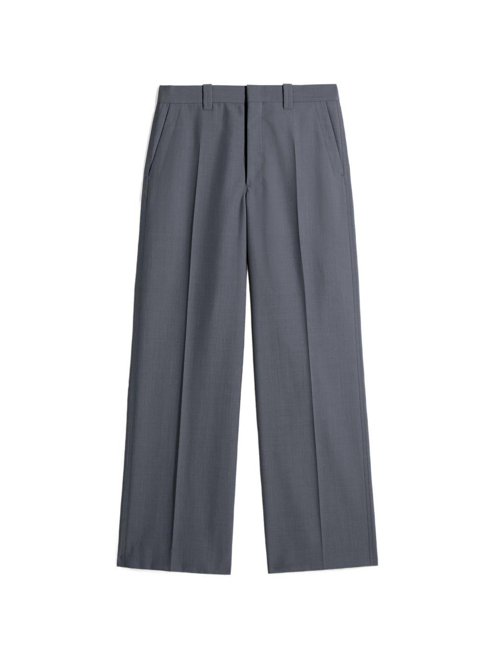 Pantaloni sartoriali dritti con pinces in grigio Lemaire - donna 