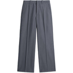 Pantaloni sartoriali dritti con pinces in grigio Lemaire - donna 