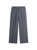 Pantaloni sartoriali dritti con pinces in grigio Lemaire - donna