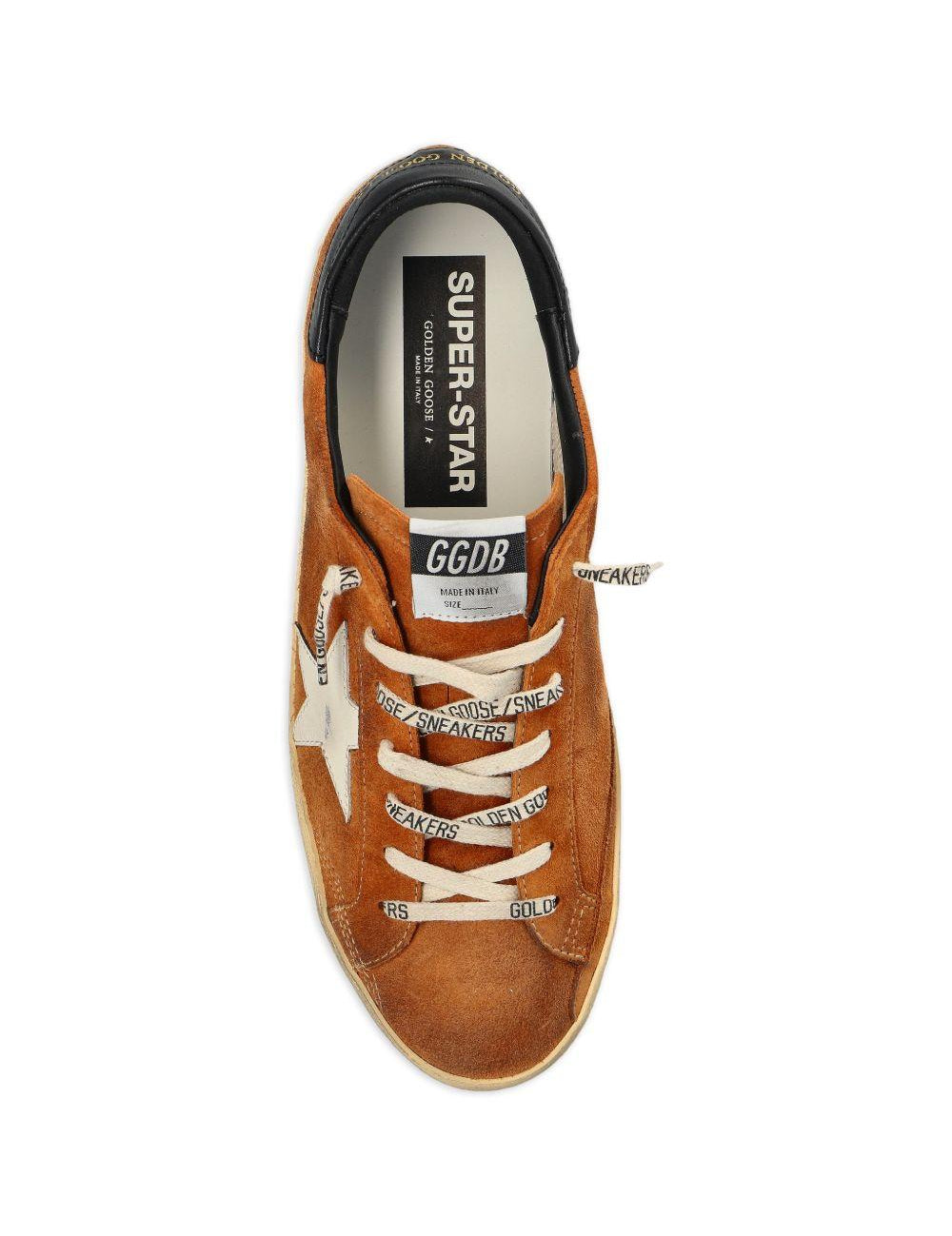Sneakers super star in marrone Golden goose - uomo 