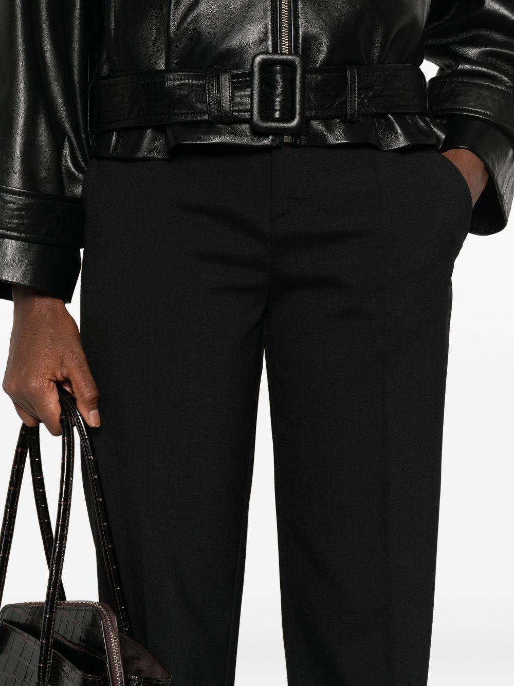 Pantaloni dritti in nero Alberta Ferretti - donna 