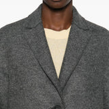 Cappotto monopetto in grigio Harris wharf london - donna 