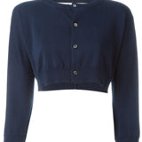 Cardigan corto in blu Comme Des Garçons - donna 
