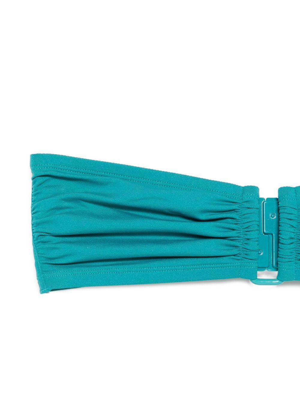 Top bandeau Show in turchese 