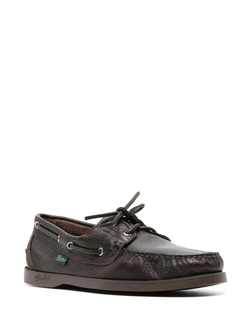 Mocassini con lacci in nero Paraboot - uomo 