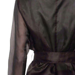 Giacca kimono in marrone scuro Antonelli - donna 