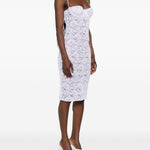 Abito in pizzo con ferretto in bianco Oséree - donna 