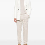 Maglia con design a strati in beige Eleventy - uomo 