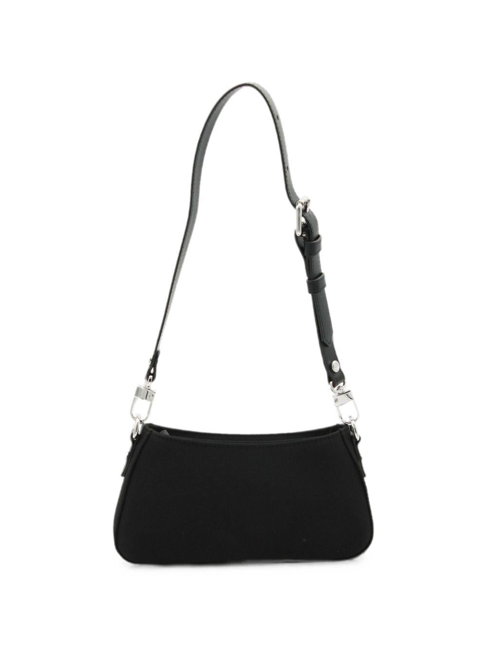 Borsa Tasha con logo Orb in nero 