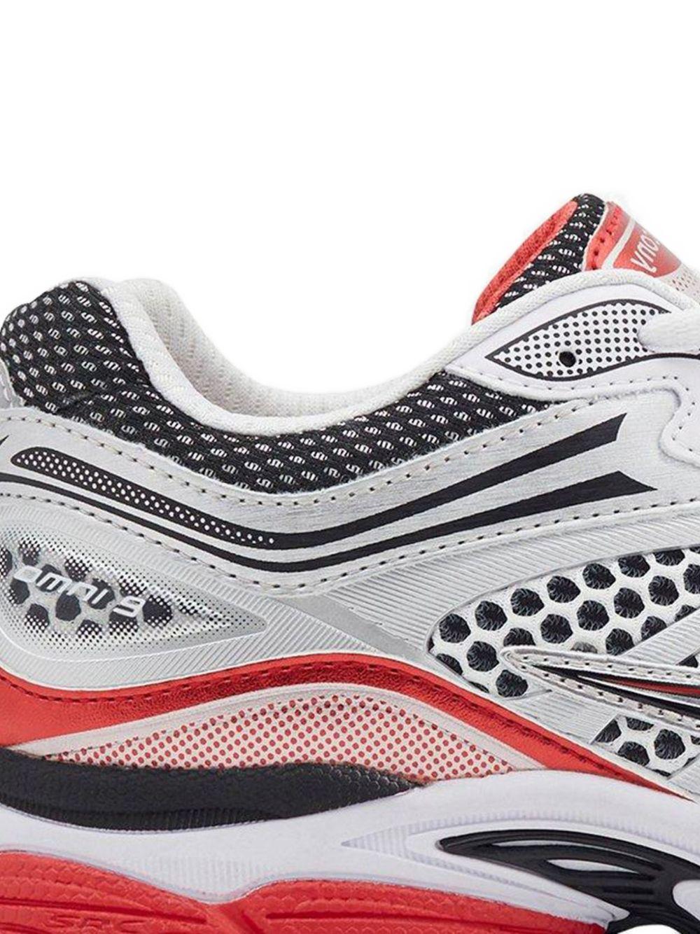 Sneakers con punta rotonda e pannelli in rosso Saucony - uomo 