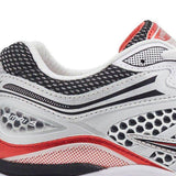 Sneakers con punta rotonda e pannelli in rosso Saucony - uomo 