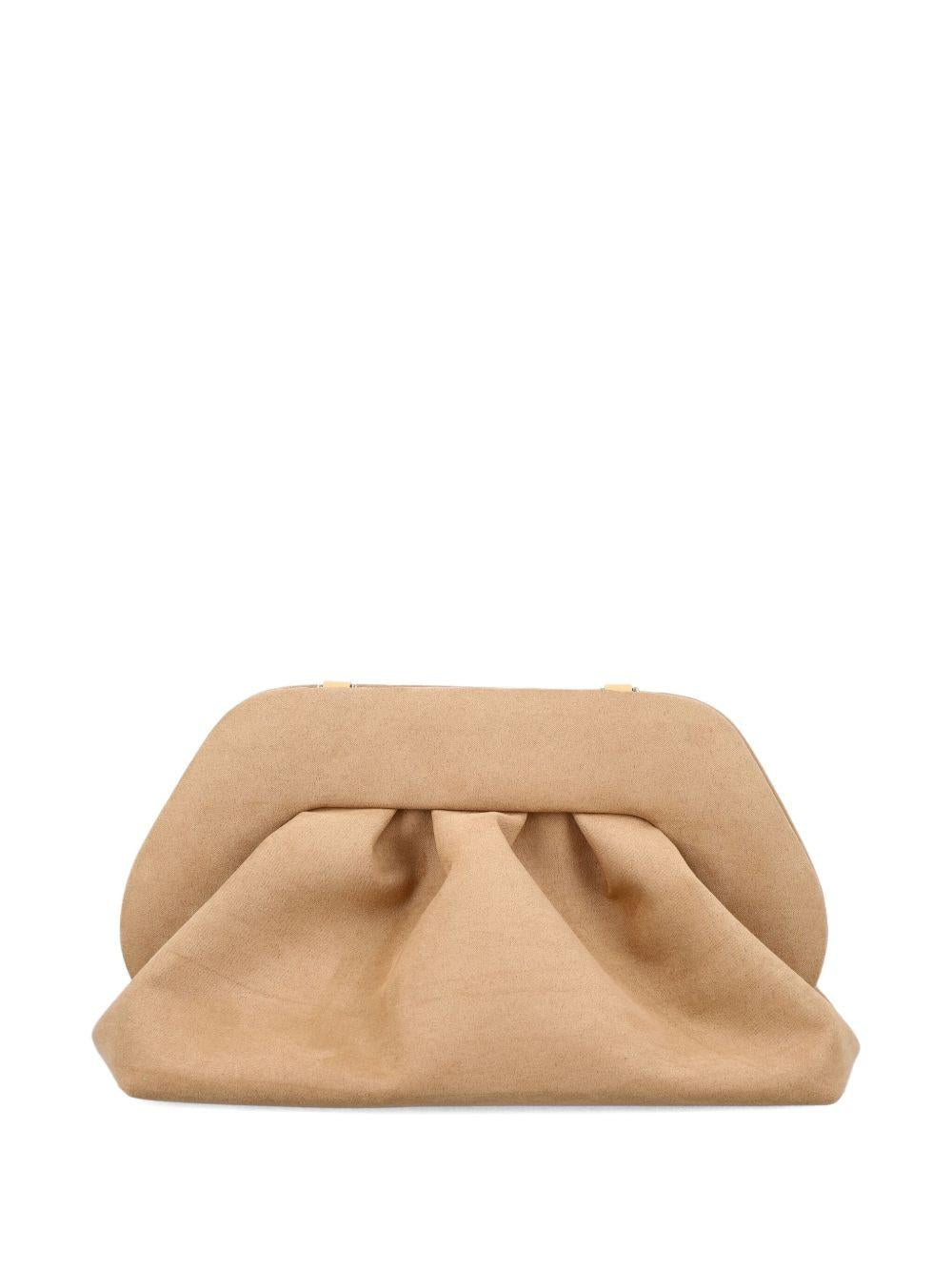 Borsa clutch Tia suede in beige Themoirè - donna 