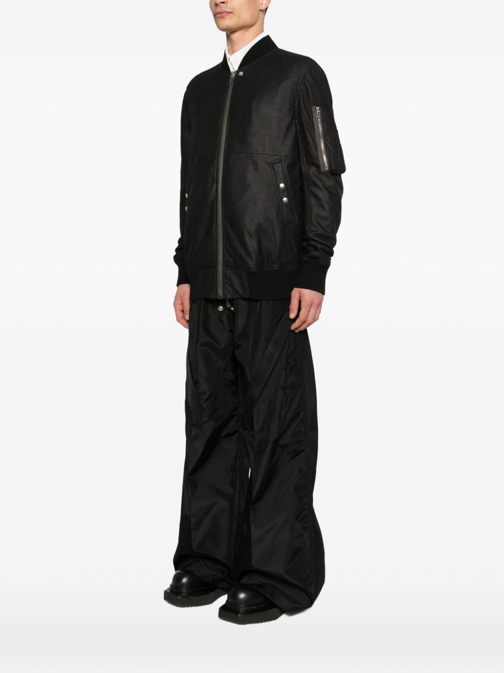 Bomber Classic Flight in nero Rick Owens - uomo 
