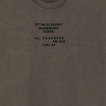 T-shirt ricamata in marrone Song for the mute - uomo 