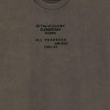 T-shirt ricamata in marrone Song for the mute - uomo 