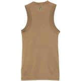 Canotta girocollo in marrone Haikure - donna 