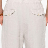 Shorts in lino in beige Brunello cucinelli - uomo 