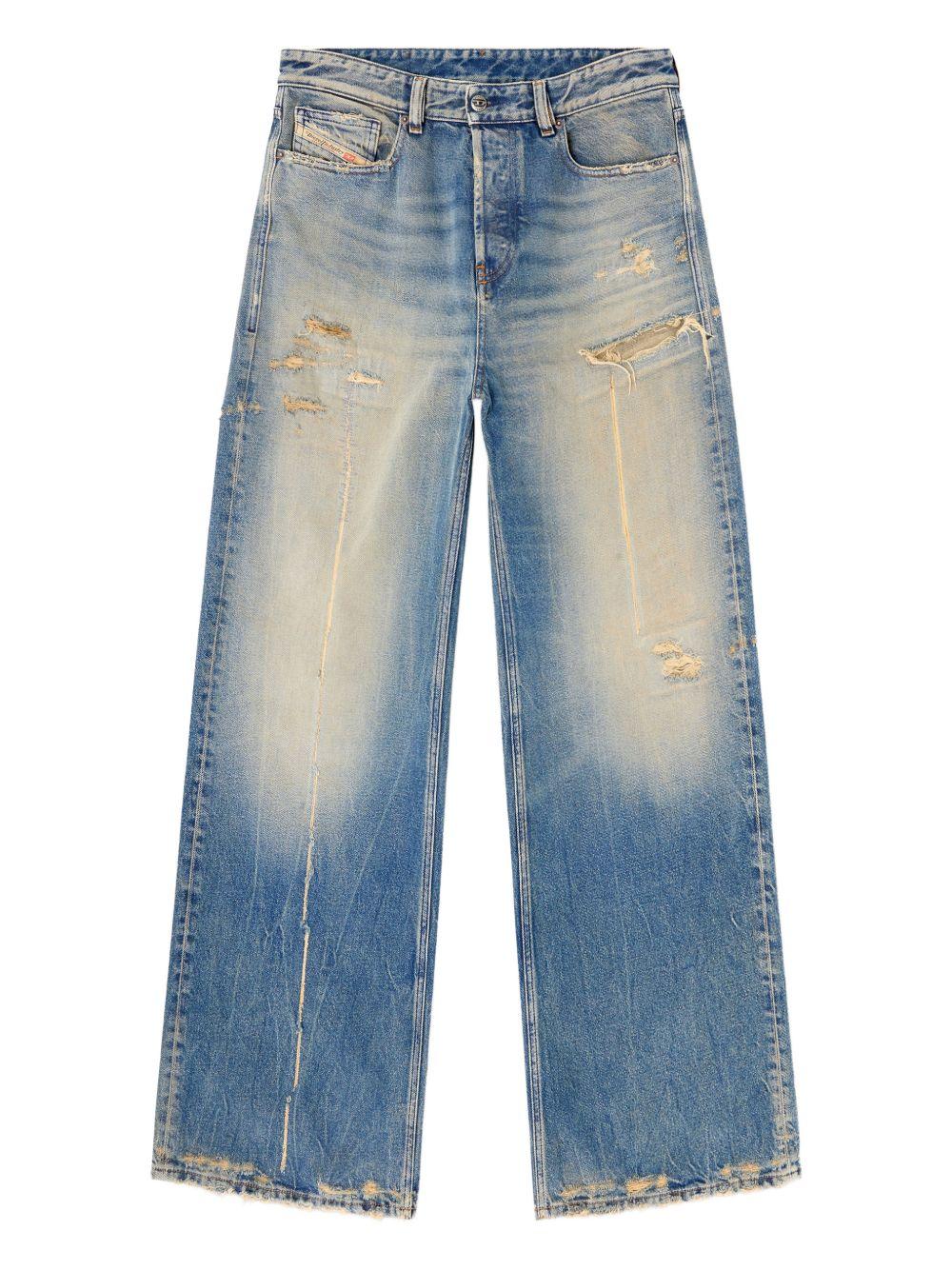 Jeans a gamba larga d-sire 1996 in blu Diesel - donna 