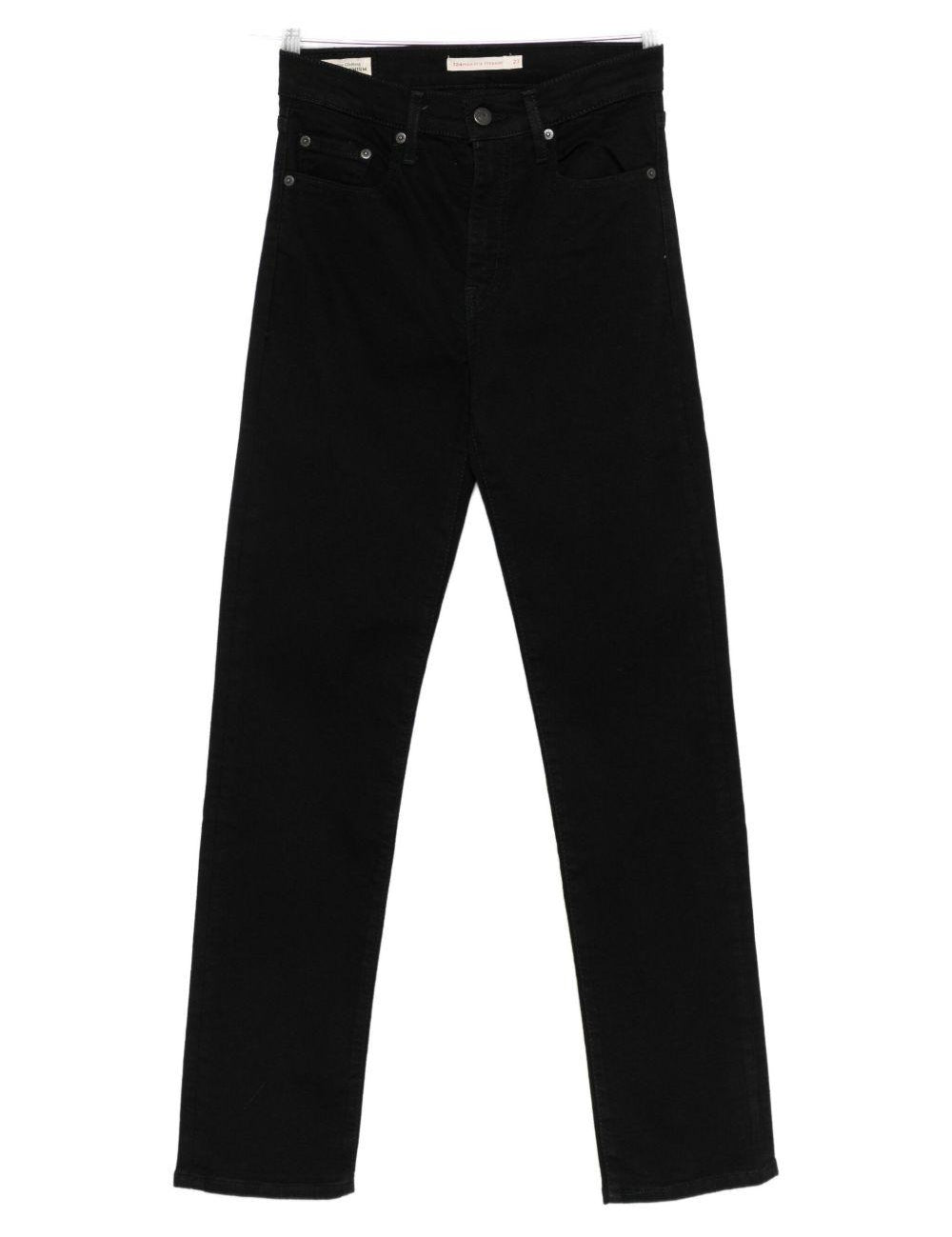 Jeans a cinque tasche in nero Levi's - donna 
