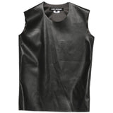 Top in eco-pelle  in nero Junya watanabe - donna 