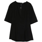 Top in cotone in neroToteme - donna 