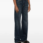Jeans a vita alta in blu R13 - donna 
