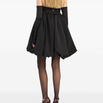 Abito midi in nero Rotate holiday - donna 