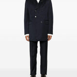 Blazer Venetian doppiopetto in blu Simone Rocha - uomo 