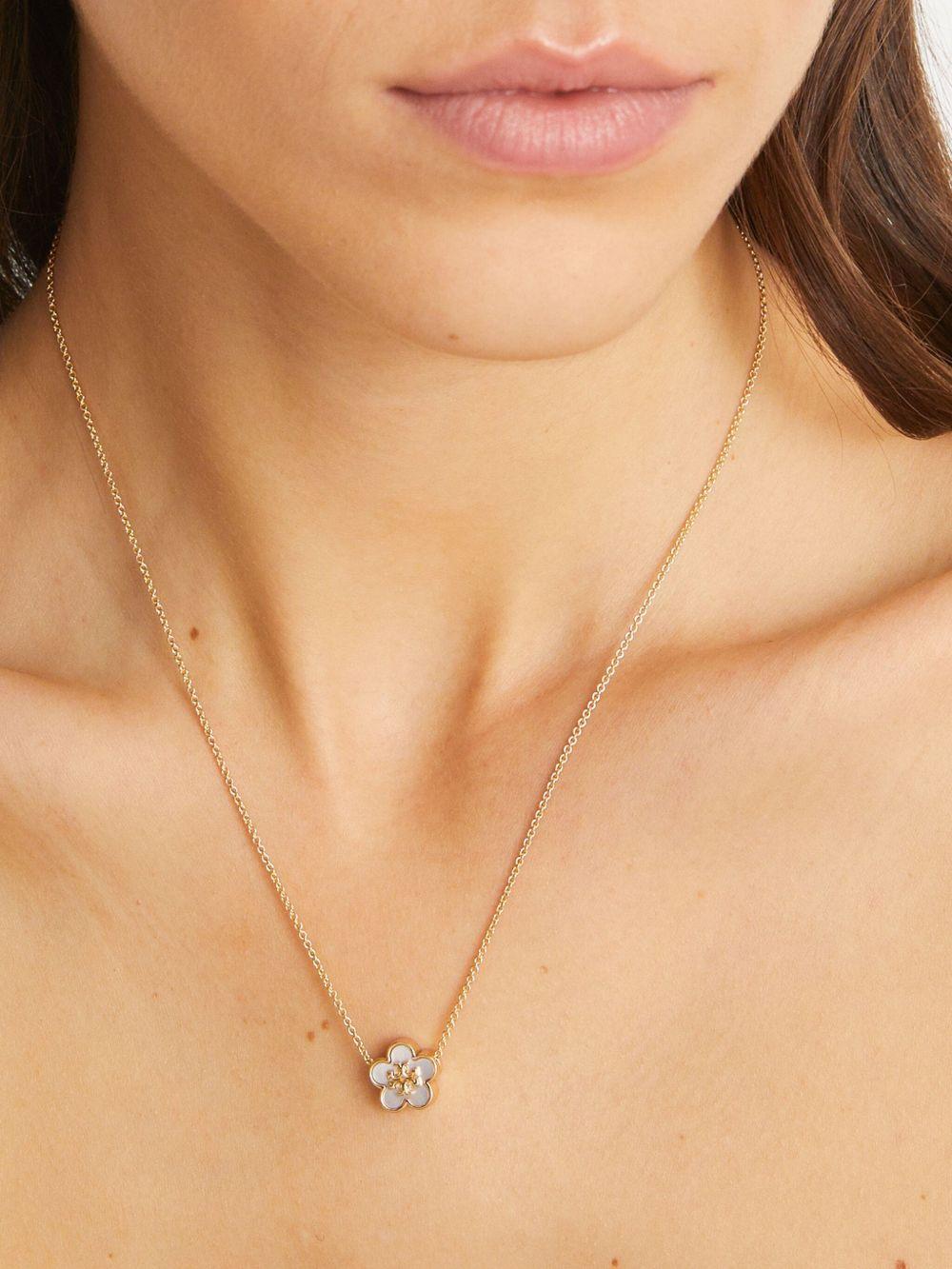 Collana Kira con fiore Tory Burch - donna 