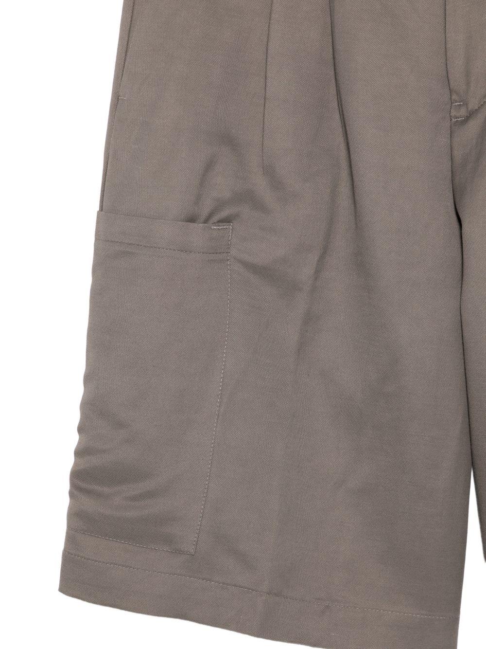 Pantaloncini cargo con pieghe in grigio Costumein - uomo 