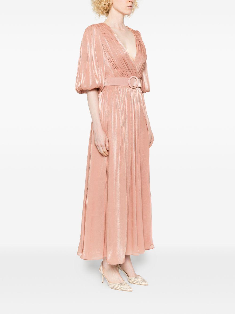 Abito lungo Breannie in rosa Costarellos - donna 