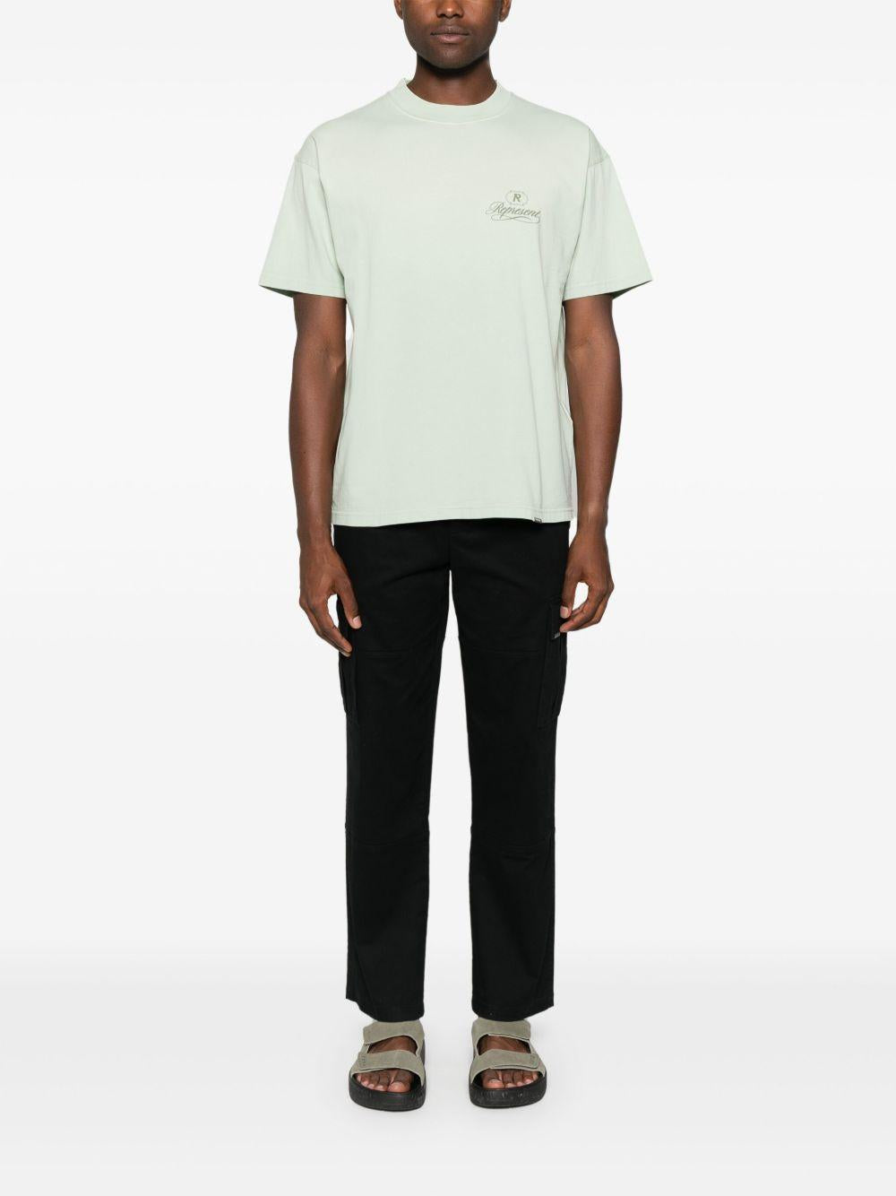 Pantaloni cargo clo in nero Represent - uomo 