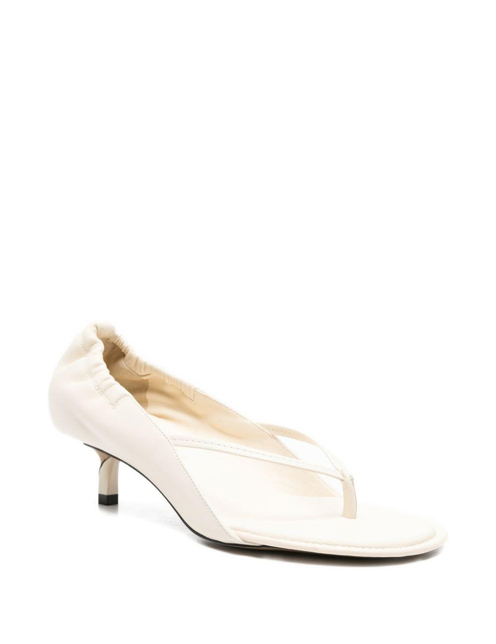 Sandali les sandales nu-pieds b in avorio Jacquemus - donna 