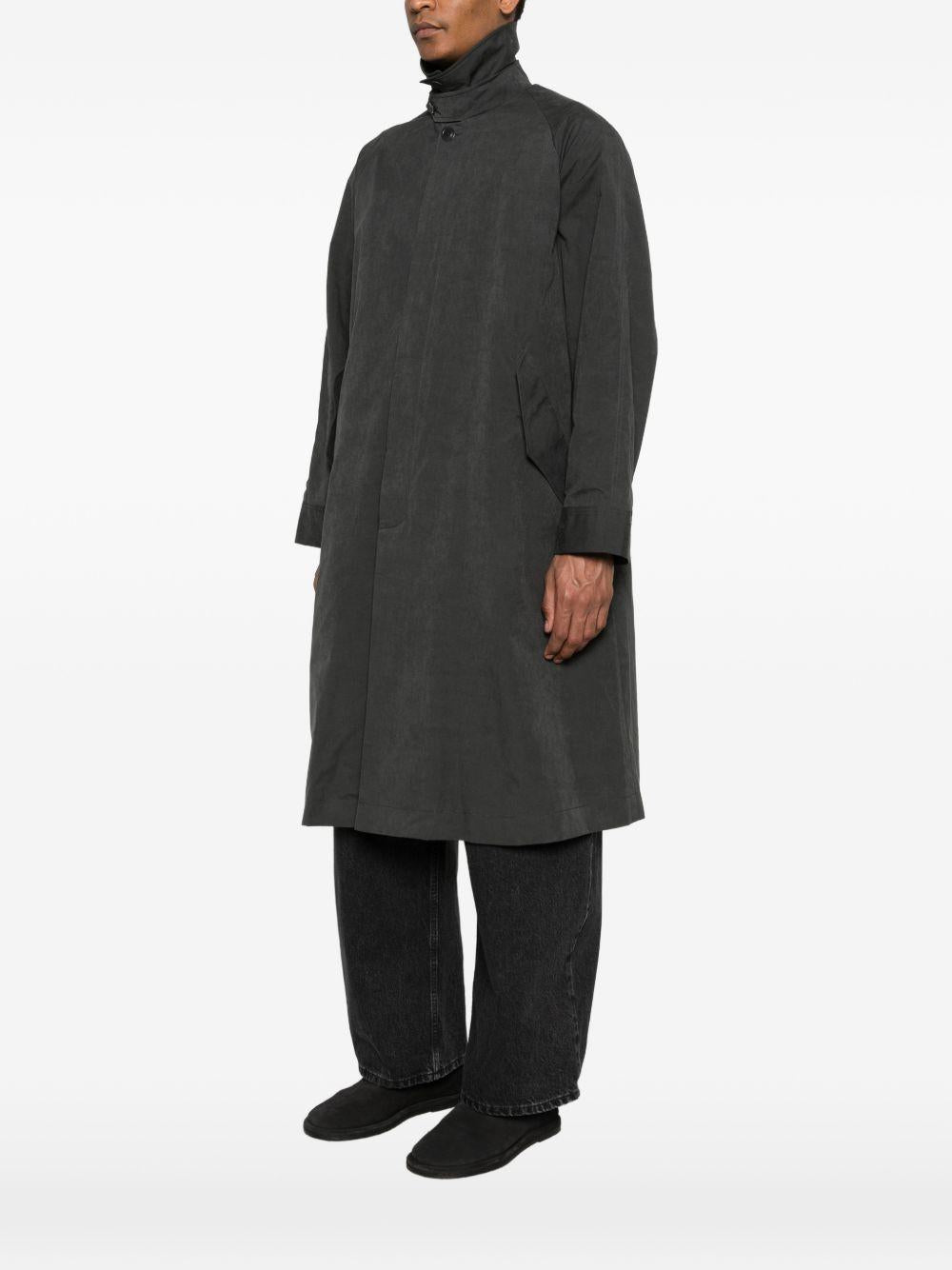 Trench lungo Runner in grigio YMC - uuomo 