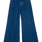 Jeans a gamba ampia in blu Marni - donna 